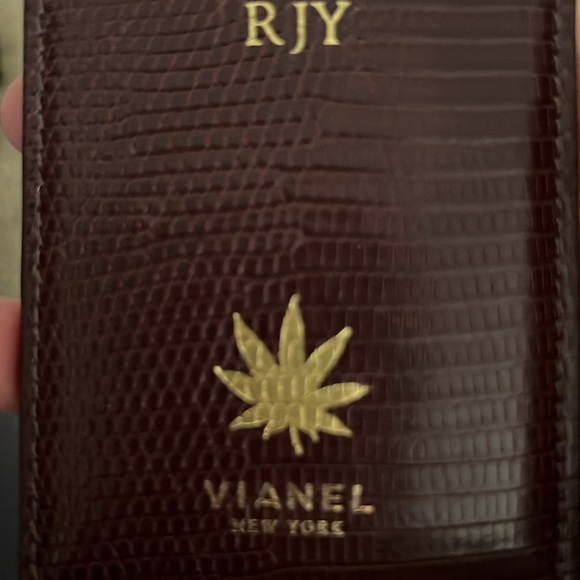 Vianel card holder genuine lizard skin - Picture 4 of 4